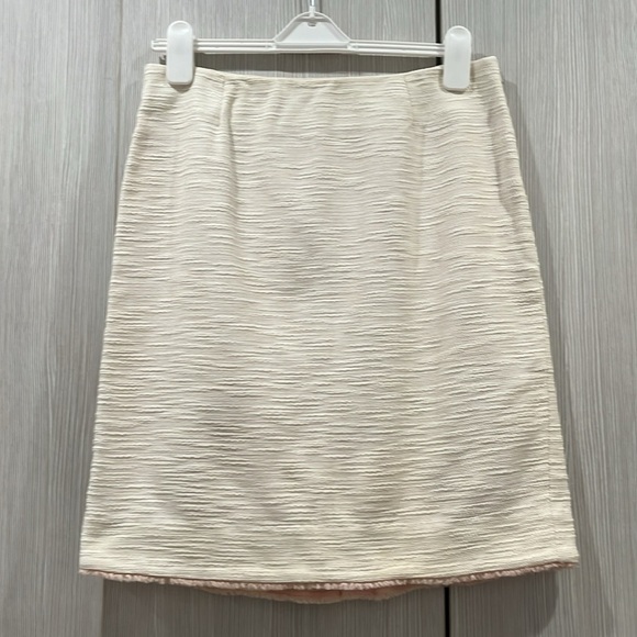 Lily Pulitzer | Fenmore Boucle Pencil Skirt | Cream | Women's Size 8 - Picture 2 of 13